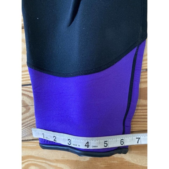 O’Neill Short Sleeve Shorts Wetsuit Size Large Men’s Black Purple - Picture 7 of 9